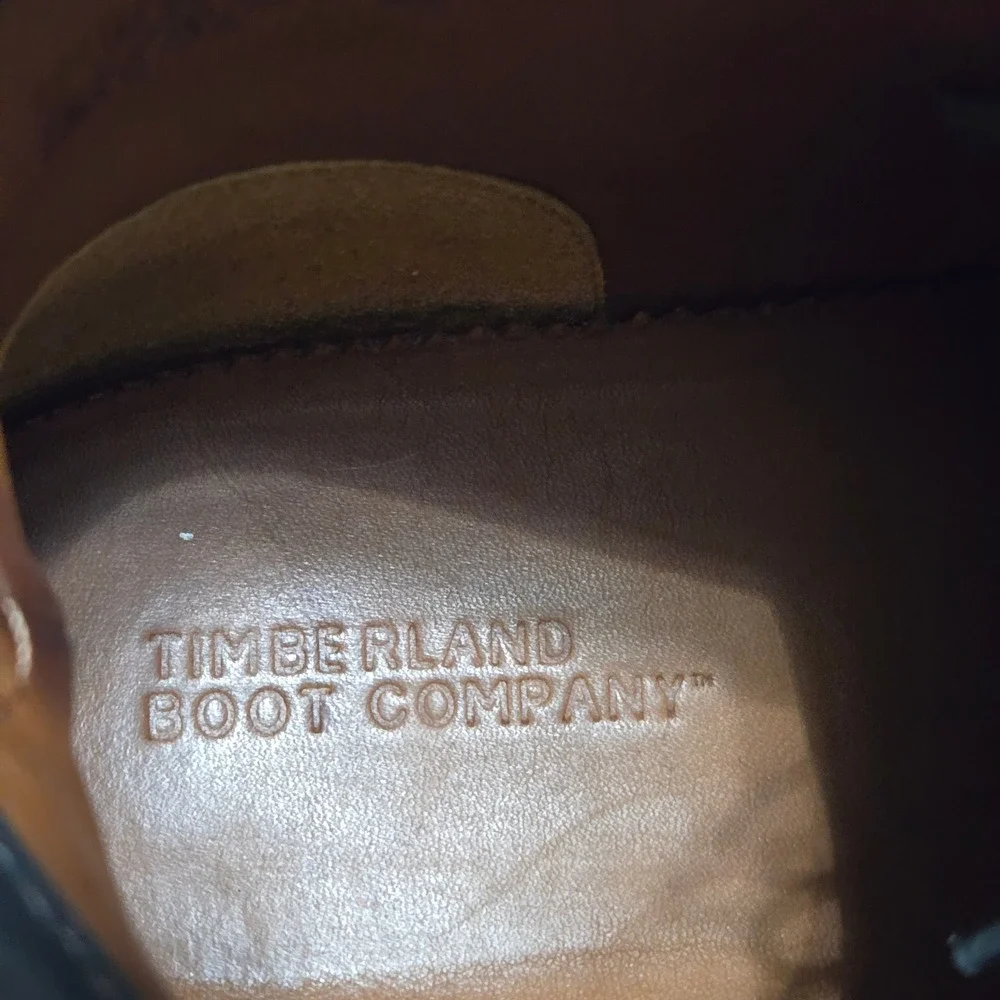 Timberland Chukka Boots Mens Size 11 Dark Brown Leather Good 75510 Ankle Boot